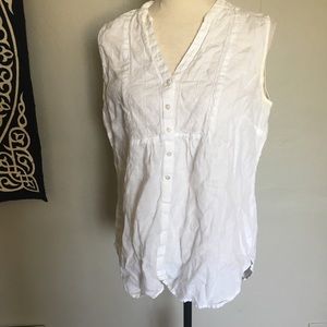 LL Bean Linen Top